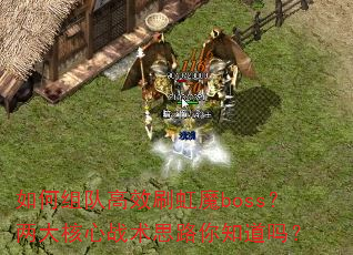 ӸЧˢħbossս˼·֪