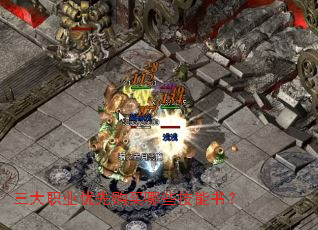 三大职业优先购买哪些技能书? 三大职业优先购买哪些技能书?