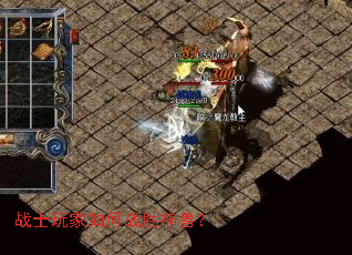 战士玩家如何战胜神兽? 战士玩家如何战胜神兽?