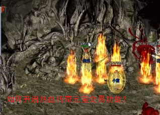 如何开启热血传奇元宝交易功能? 如何开启热血传奇元宝交易功能?