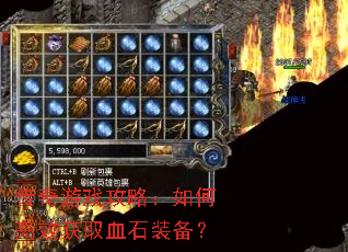 ������Ϸ���ԣ���θ�Ч��ȡѪʯװ����