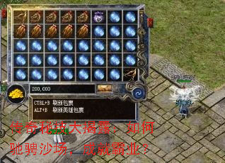 传奇秘技大揭露:如何驰骋沙场,成就霸业? 传奇秘技大揭露:如何驰骋沙场,成就霸业?