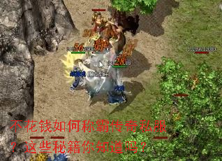 不花钱如何称霸传奇私服?这些秘籍你知道吗? 不花钱如何称霸传奇私服?这些秘籍你知道吗?