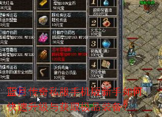蓝月传奇私服手机版新手如何快速升级与获取极品装备? 蓝月传奇私服手机版新手如何快速升级与获取极品装备?