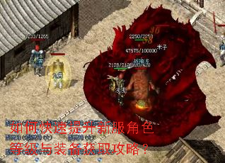 如何快速提升新服角色等级与装备获取攻略? 如何快速提升新服角色等级与装备获取攻略?