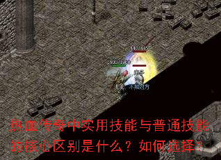 热血传奇中实用技能与普通技能的核心区别是什么?如何选择? 热血传奇中实用技能与普通技能的核心区别是什么?如何选择?