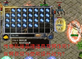 传奇私服晶魄道具有何作用?如何获取与使用提升战力? 传奇私服晶魄道具有何作用?如何获取与使用提升战力?