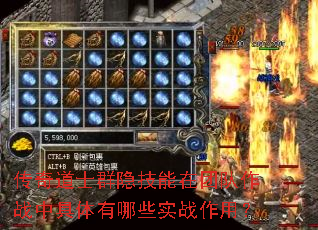 传奇道士群隐技能在团队作战中具体有哪些实战作用? 传奇道士群隐技能在团队作战中具体有哪些实战作用?