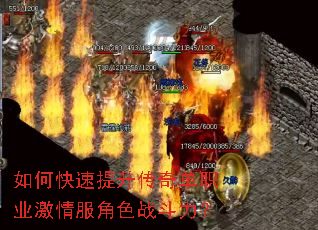 如何快速提升传奇单职业激情服角色战斗力? 如何快速提升传奇单职业激情服角色战斗力?
