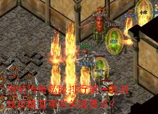 当前传奇私服排行第一的游戏攻略有哪些关键要点? 当前传奇私服排行第一的游戏攻略有哪些关键要点?