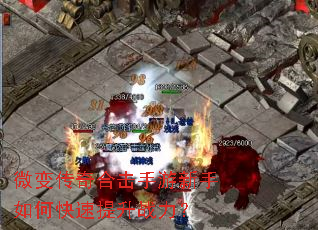 微变传奇合击手游新手如何快速提升战力? 微变传奇合击手游新手如何快速提升战力?