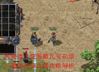 传奇道士应佩戴几号勋章?最佳勋章选择攻略解析 传奇道士应佩戴几号勋章?最佳勋章选择攻略解析